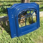 Blue Resolute Acclaim Vermont Casting Woodstove Front Door ! Parts Repair. Fixed Price $100.00.