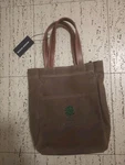Pre-owned Hudson Sutler Waxed Cotton/canvas Leather Handle Tote Bag Tag.... Fixed Price $195.00.