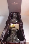 Waterford Crystal Trinity Knot Hurricane Candle Holder With Globe 13" 1998 Box. Fixed Price $260.00.