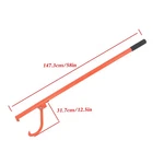 Felled Cant Hook Logging Tool 58IN - Steel Roller With Rubber Handle. Fixed Price $52.67.