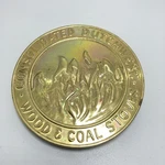 Consolidated Dutchwest Wood & Coal Stoves By Vermont Castings Bronze Medallion. Fixed Price $24.99.