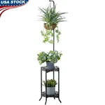 Metal Plant Stand Space Saving Design Easy Assembly Sturdy Indoor Outdoor Holder. Fixed Price $85.71.