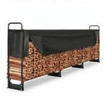 12.7 Ft Outdoor Firewood Rack Storage Waterproof Cover 3/4 Cord Holder. Fixed Price $67.06.