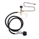 Gas Pit Fireplace Valve Control System Kit Lp Propane Hose With Regulator. Fixed Price $39.92.