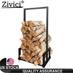 37.5" Tall Firewood Holder Metal Small Log Rack Storage Indoor. Fixed Price $29.99.