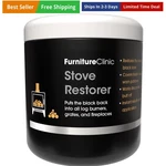 Stove Restorer Matte Black High Heat Paint Restores And Protects Cast Iro.... Fixed Price $32.35.