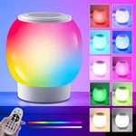 Rgb Ambient Night Light, 8000MAH, Touch, Remote, Timer, Stepless Dimming, Colors. Fixed Price $27.14.