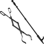 Heavy Duty 32 Long Fireplace Pit Campfire Poker Stick And 26 To. Fixed Price $33.16.
