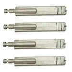 4-SET 15 3/4 Heavy Duty Cast 304 Stainless Steel Grill Burners For Bull. Fixed Price $119.99.