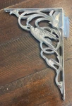 Vintage Style Cast Metal Bird Shelf Brackets Set Of 8 Art Nouveau Decorative. Fixed Price $48.00.