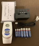 Fireplace Thermostatic Remote Control Kit, Ambient & Skytech Compatible, New. Fixed Price $38.95.