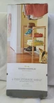 Threshold 4-TIER Storage Shelf Natural Wood Frame (new). Fixed Price $33.74.
