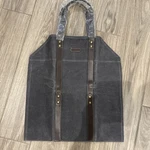 Log Carrier Waxed Canvas Holder Firewood Tote Bag Fireplace .... Fixed Price $19.99.