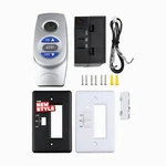 Fireplace Remote Control Kit Rcst, On/off Thermostat Lcd Compatible With Grey. Fixed Price $68.41.