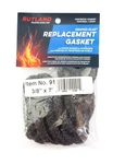 Rutland Products Grapho-glas Woodstove Gasket Rope, 3/8 By Black,red. Fixed Price $17.51.