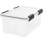 Iris 110380 19 Qt. Capacity Plastic Clear Stackable Storage Tote (pack Of 6). Fixed Price $65.18.