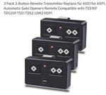 Pack 3-BUTTON Remote Transmitter Replace For AXS1 AXP1, Automatic Gate. Fixed Price $44.88.