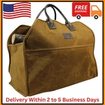 Inno Stage Heavy-duty Wax Canvas Log Carrier Tote Large Firewood Bag. Fixed Price $53.50.
