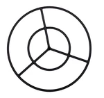 Dagan Black Fire Ring, 30IN.. Fixed Price $274.00.