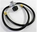 Bbq Gas Grill 21" Dual Lp Propane Regulator & Two Hoses QCC1 New. Fixed Price $24.99.