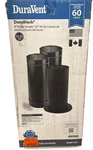 6DBK-KSP Duravent 1692 6"X60" Single Wall Stove Pipe Kit. Fixed Price $50.00.