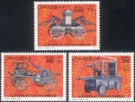 Somalia 2001 Vintage Fire Engines/emergency/rescue/transport 3V Set (B5301F). Fixed Price $6.60.