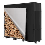 4FT Outdoor Firewood Rack With Cover, Heavy Duty Square Strong Stand Wit.... Fixed Price $91.21.