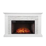 Ledgestone Electric Fireplace With Stacked Faux. Fixed Price $1056.52.
