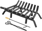 Fireplace Grate 24 Inch With 8 Support Legs, Solid Steel Heavy Duty. Fixed Price $105.06.