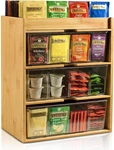 Timieeya Tea Bag Organizer - Bamboo Storage With Drawer 3 Tier. Fixed Price $49.74.