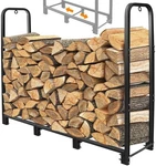 Connoo 4FT Firewood Rack Stand Heavy Duty Log Holder Fireplace .... Fixed Price $79.93.