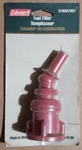 New Coleman Fuel Filler Spout 5103A031 Screw On Nozzle Spring Operated Shut Off. Fixed Price $29.95.