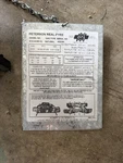Peterson Real Fyre Gas Log Set + Burner. Fixed Price $400.00.