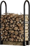 Adjustable Firewood Log Bracket Kit - Indoor/outdoor Steel Holder. Fixed Price $72.99.