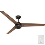 Hunter 60 Cassius Outdoor Ceiling Fan, No Light, Rustic Farmhouse Energy Star. Fixed Price $199.99.