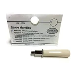 Vermont Castings Ceramic Fallaway Handle Assembly (white With Nickel Nub). Fixed Price $29.99.