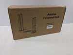 Anyelse FR2024B Firewood Log Storage Bracket Kit Black For Patio (4-PIECES). Fixed Price $20.00.