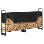 Vevor 8.5FT Outdoor Firewood Rack With Cover, 102X14.2X46.1 In, Heavy Duty. Fixed Price $107.55.