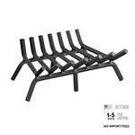Fireplace Grate Solid Steel Heavy Duty Firewood Log Burning Rack 24 Inch. Fixed Price $113.99.