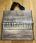 Keep Cool Bag Tote Northern California Wood Pattern - Large 16" X 9. Fixed Price $7.20.