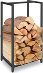Firewood Rack Indoor Outdoor, 30 Tall Holder Metal Small Log. Fixed Price $43.40.