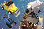 Lego Snow - Plow, Mobile, Polar Bear, Log Cabin (4 Mini Kits) (169 Pieces). Fixed Price $41.00.
