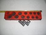 Sk Sockets 3/8 11MM 7/16 Chrome Holder Rack Usa Made S-k. Fixed Price $29.99.