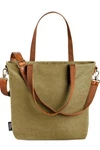 Simple Modern Canvas Harper Tote Bag. Nwt Olive Medium Women +/- Shoulder Strap. Fixed Price $22.00.