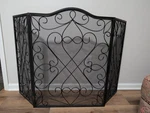 Southern Living Home Wellsley Fireplace Screen Tri-panel Estate Iron 50"X33". Fixed Price $124.99.