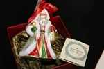 Waterford Holiday Heirlooms Trinity Old World Santa Ornament New Box. Fixed Price $30.00.