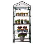 Gardman R687 4-TIER Mini Greenhouse 27X18X63" Steel Frame, Polyethylene Cover. Fixed Price $77.19.