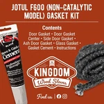 Jotul Wood Stove F600 Firelight Gasket Kit (non- Catalytic Model). Fixed Price $59.00.