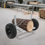 1500 Lbs Capacity Log Skidder Heavy Duty Holder, Dolly With Chain Silver. Fixed Price $168.80.