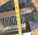 Gelco 14" X Stainless Steel Single Flue Chimney Cap 3/4" Mesh Lnib. Fixed Price $64.13.